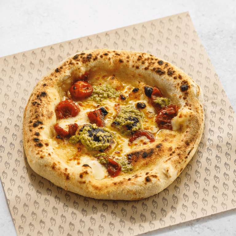 BREAD_ SUNBLUSHED TOMATO, PESTO & MOZZARELLA
